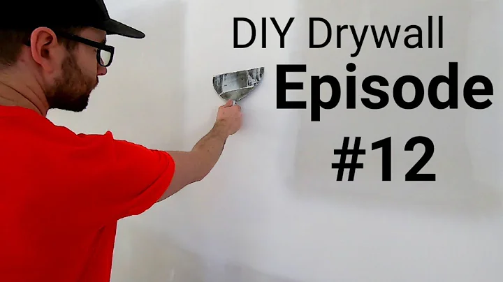 How to Finish Coat a Drywall Butt-Joint