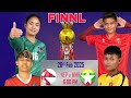 Nepal vs Myanmar Vianet international Women's Championship football 2025