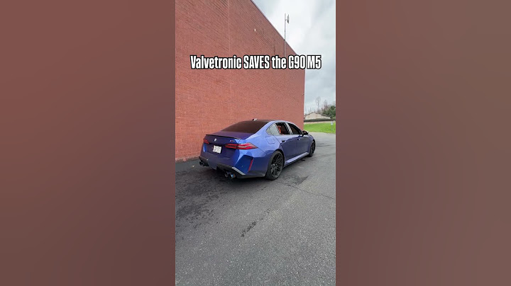 Valvetronic SAVED The G90 M5!🔥 #bmw #g90 #m5 #g90m5