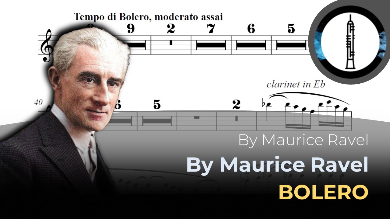 Oboe PlayAlong BOLERO, By Maurice Ravel by Maurice Ravel YouTube