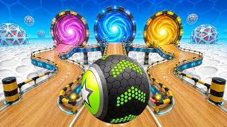 Going Balls Super SpeedRun New Gameplay Level 843 screenshot 4