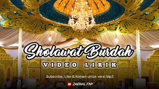 Al Khidmah | Sholawat Burdah (video lirik)