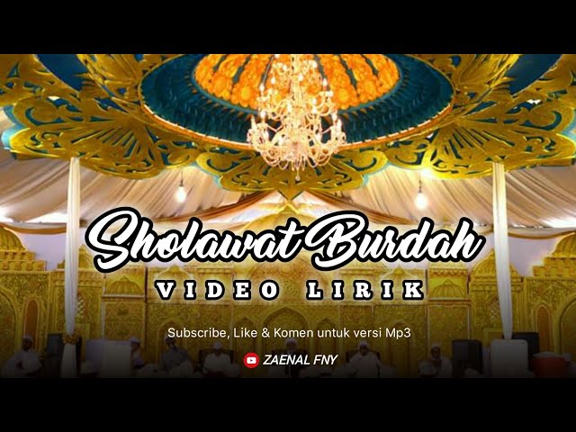 Al Khidmah | Sholawat Burdah (video lirik) class=