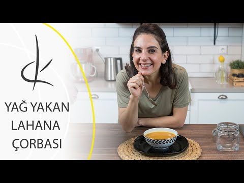 Yağ Yakan Lahana Çorbası I Dilara Koçak I Afiyetle Diyet