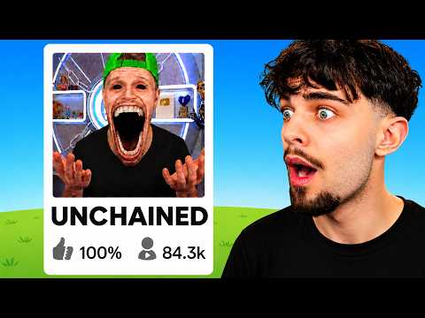 I played UNCHAINED GAMES on Roblox!