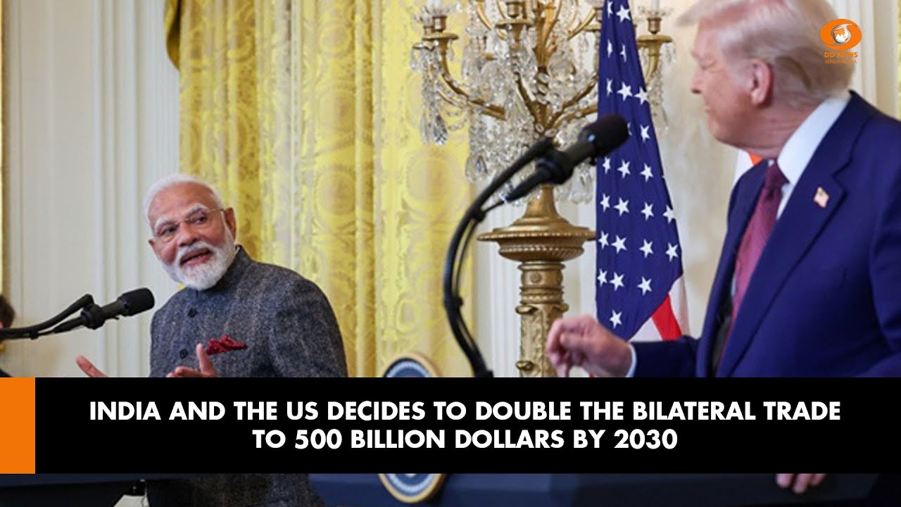 India and the US decides to double the bilateral trade to 500 billion dollars by 2030