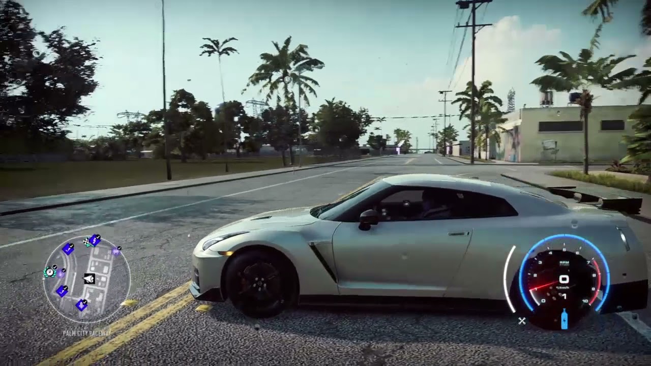 Smashing all billboards car reward NFS Heat YouTube