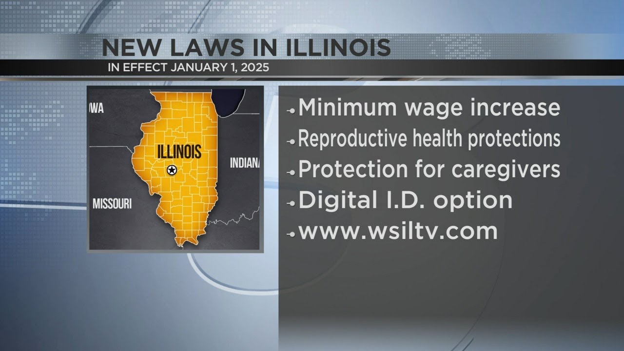 New laws in effect in Illinois YouTube