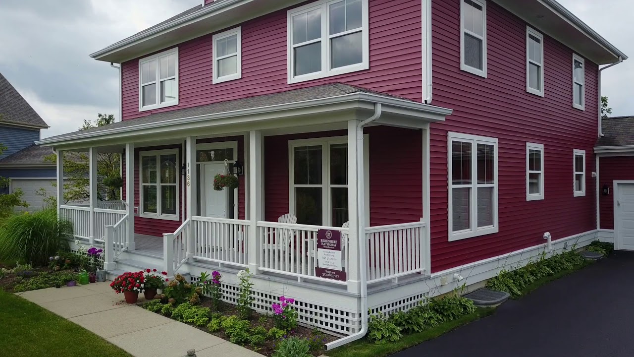 SOLD! 1136 Goldenrod Lane in Prairie Crossing Aerial Video YouTube