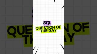 SQL Question of the day (30th April, 2026)!#sql #dataanalysis #dataanalysis #learnsql #analytics