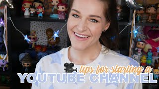 TIPS FOR STARTING A YOUTUBE CHANNEL | FINDING YOUR WHY AND WHERE TO START | OVER THE MOONY