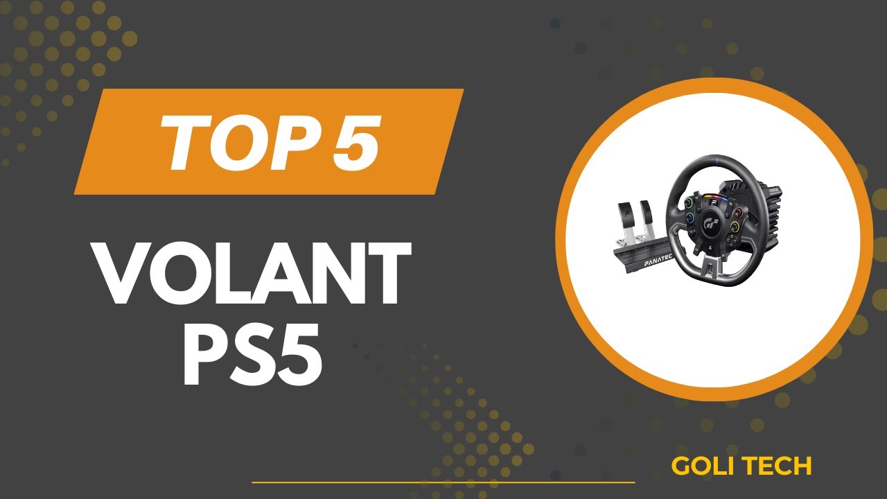 Top 5 Meilleur Volant PS5 2026 - Les Volant PS5 Comparatif & Test