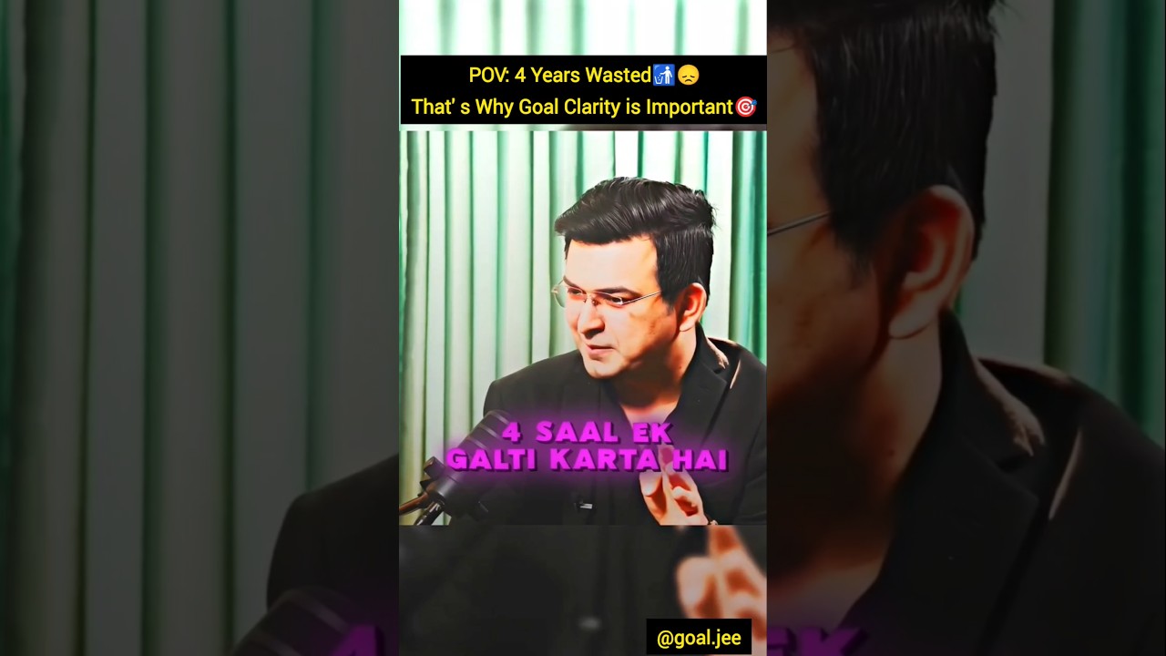 Follow GoalJEE for your Goal Clarity🎯