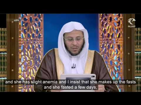 حكم صوم من عنده فقر في الدم؟ | الشيخ د. عزيز فرحان