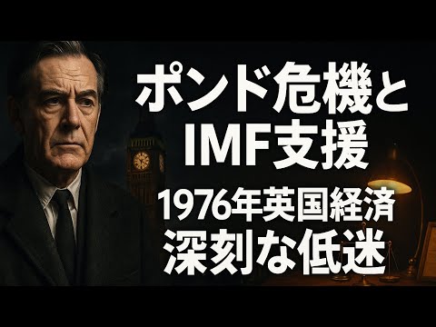 【ポンド危機とIMF支援】年代1976年「英国経済の深刻な低迷・IMFへの史上初の先進国支援要請・「英国病」からの回復への転機」