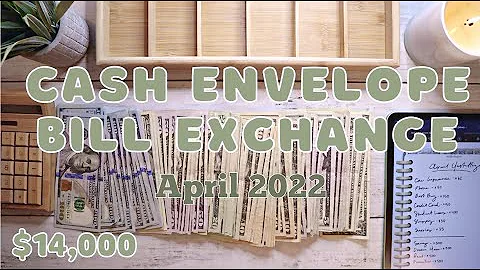 $14,000 Bill Exchange | April Cash Condensing ASMR...