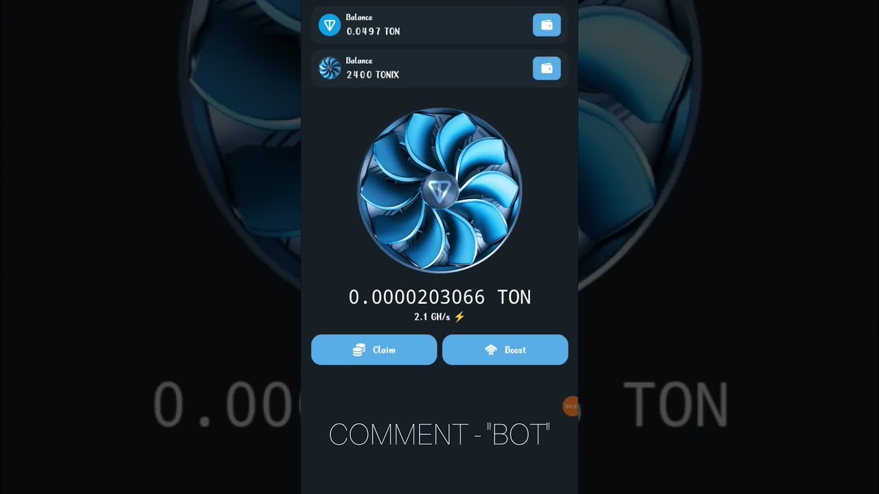FREE TON || TELEGRAM BOT || FREE EARNING