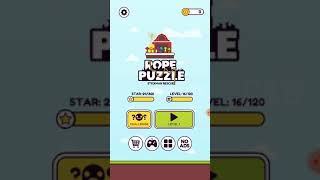 Rope Puzzle - Stickman Rescue | Puzzle | Gameplay screenshot 4