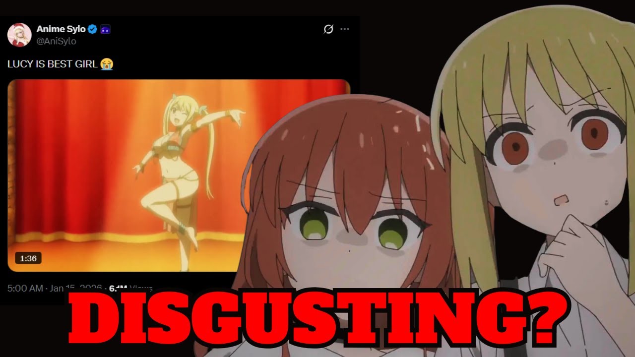 New anime watchers HATE fanservice and Its wild! Lucy from Fairy Tail resurfaces and its amazing!