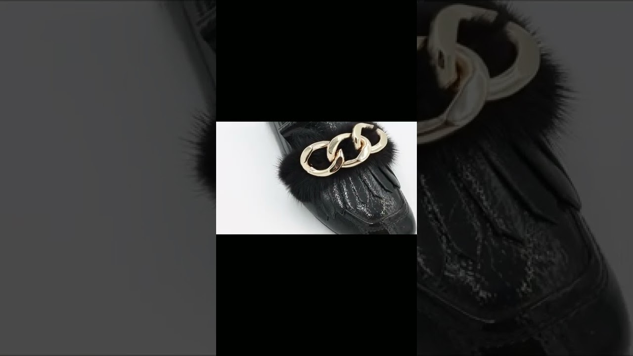 Latest Design Alloy Pair Chain Metal Buckle For Shoes Clothing And Luggage