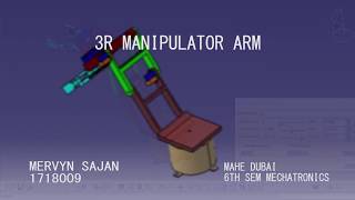 CATIA 3R Manipulator Arm