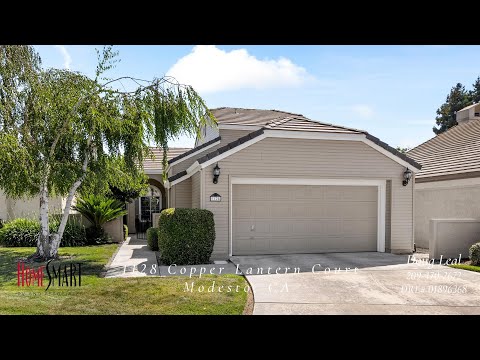 1128 Copper Lantern Court, Modesto, CA home video tour