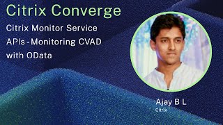 Citrix Monitor Service APIs - Monitoring CVAD with OData