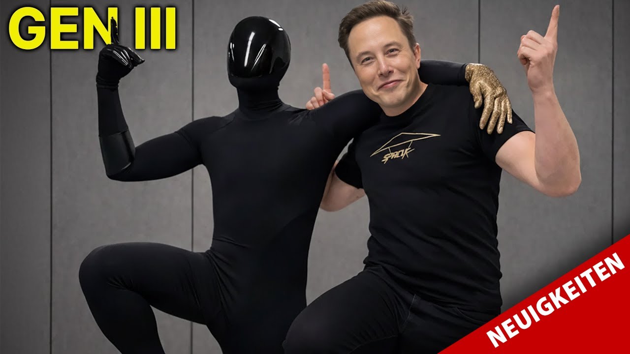 Neuer Leak zum Tesla Bot der dritten Generation von Elon Musk – absolut augenöffnend!