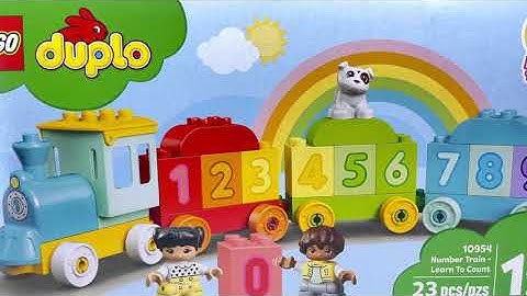 Lego Duplo New Number Train 10954 - Learning Numbers