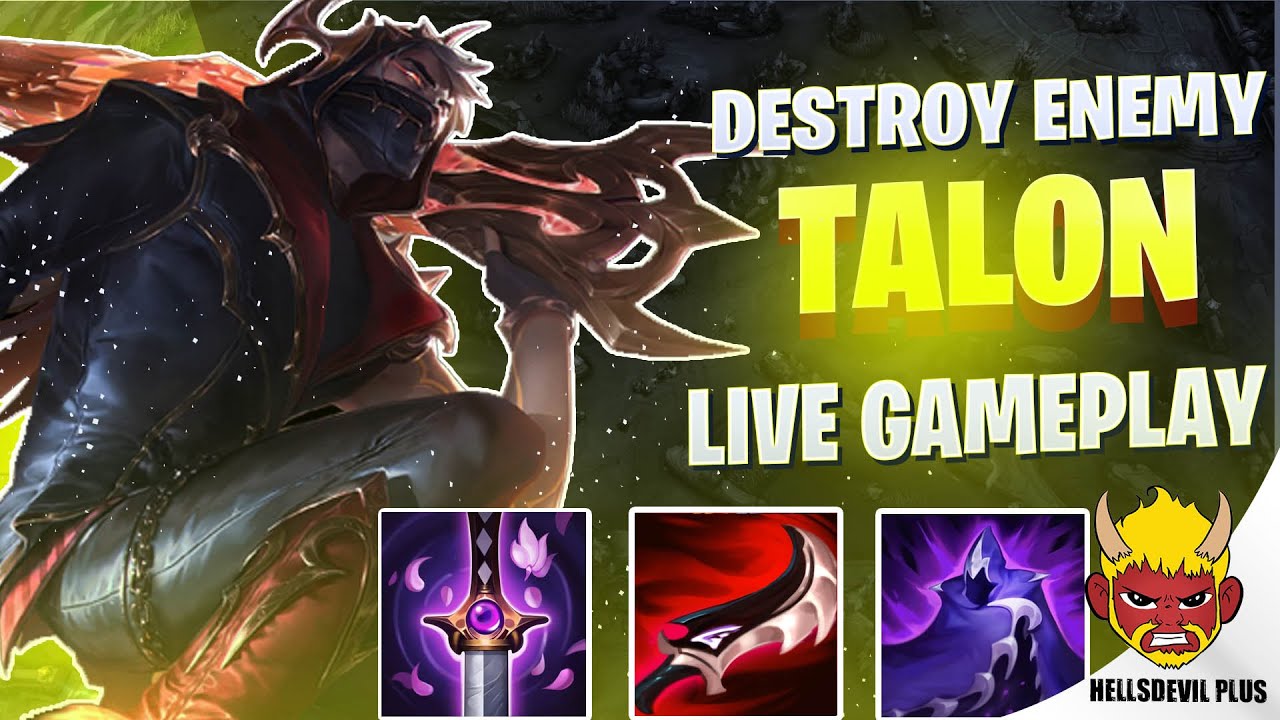 TALON MID DESTROYING THE ENEMY! - Wild Rift HellsDevil Plus Gameplay