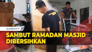 Download Lagu Indahnya Gotong Royong Membersihkan Masjid Bersama untuk Sambut Bulan Suci Ramadan MP3