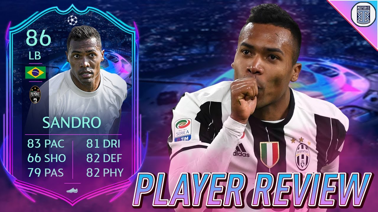 86 RTTF ALEX SANDRO PLAYER REVIEW! ROAD TO THE FINAL SBC PLAYER - FIFA 21 ULTIMATE TEAM
