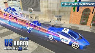 US Robot Police Car Transforming - Car Android Gameplay screenshot 5