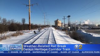 Brutal Cold Causing Headaches For Train Lines
