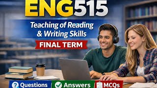 ENG 515 lesson 31 and 32 with all important questions answers and mcqs with urdu translation