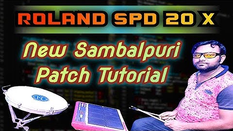 Sambalpuri Song Patch ||  Rolandspd20x || Tutorial || Surajit Roy #Octapad