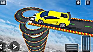 Epic Mega Ramp Racing Games - Impossible Car Stunt 3d Racing Games - Android Gameplay screenshot 5