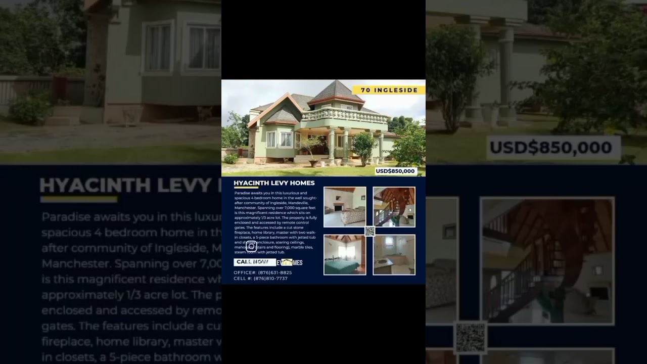 House for sale in Ingleside, Mandeville, Manchester