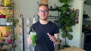 Beginner Green Juice with the Kuving's Auto 10 Slow Juicer