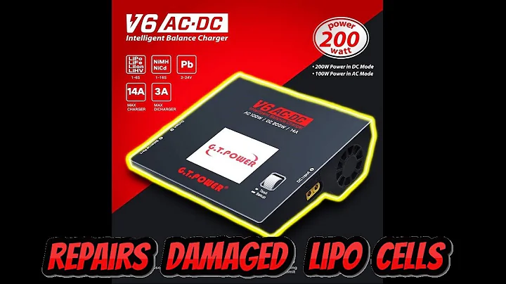 GT POWER V6 AC - DC Intelligent Balance Charger Review