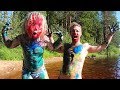 FATHER SON PAINT WAR!