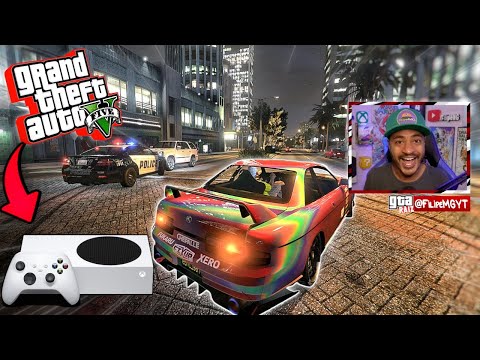 TESTANDO o GTA 5 ONLINE no XBOX SERIES S em 2025