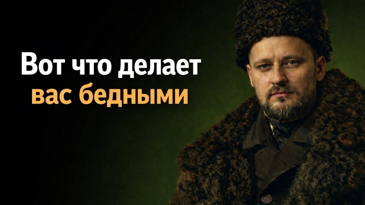 Искуственная бедность. Почему большинство никогда Не Станут Богатыми. 