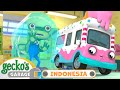 Gecko Membeku, KOK BISA? | Garasi Gecko | Kartun Populer Anak-Anak | Seru dan Mendidik