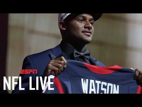 How Long Before Deshaun Watson Gets The Ball In Houston? | NFL Live | ESPN