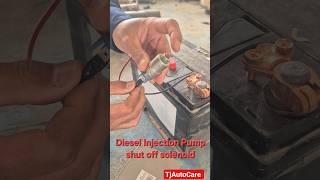 #diesel injection pump shut off solenoid #howto #test #video #tutorial #shorts #tips #diy