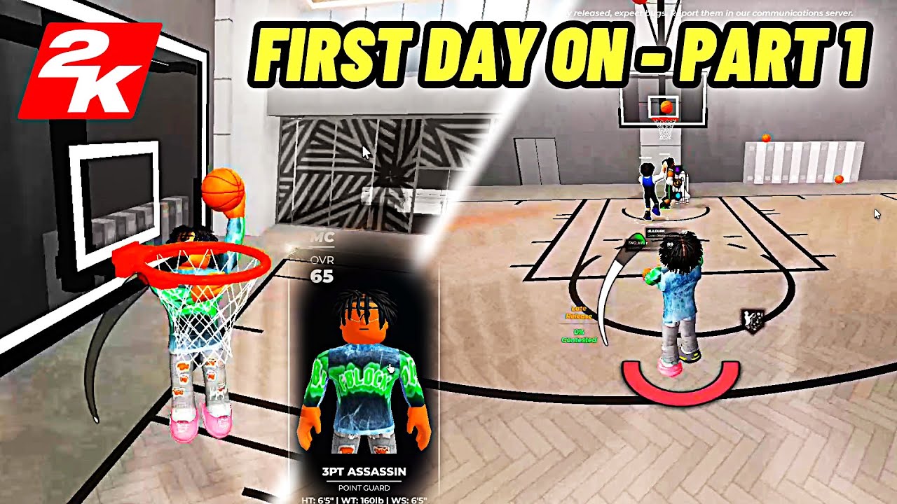 Моя первая игра в Roblox 2K 2026 | Практический баскетбол в Roblox
