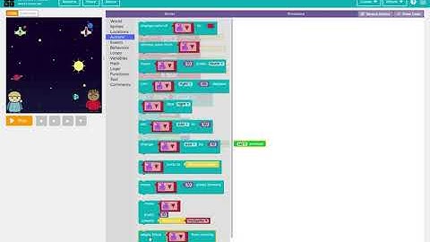 Drone flying game building tutorial by using code.org
