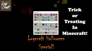 Trick or Treating in Minecraft! What will we get!?