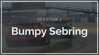 Competitive AI-racing in rFactor 2 | Porsche 911 GT3 R at Sebring